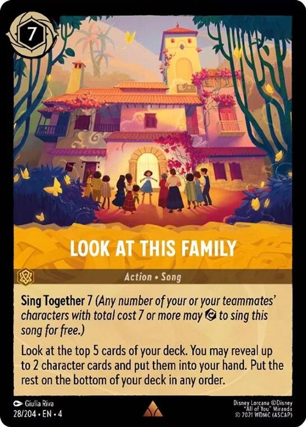 Look at this Family card from Ursula's Return