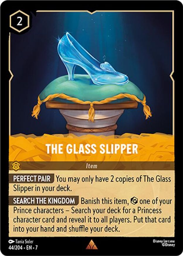 The Glass Slipper card from Archazia’s Island