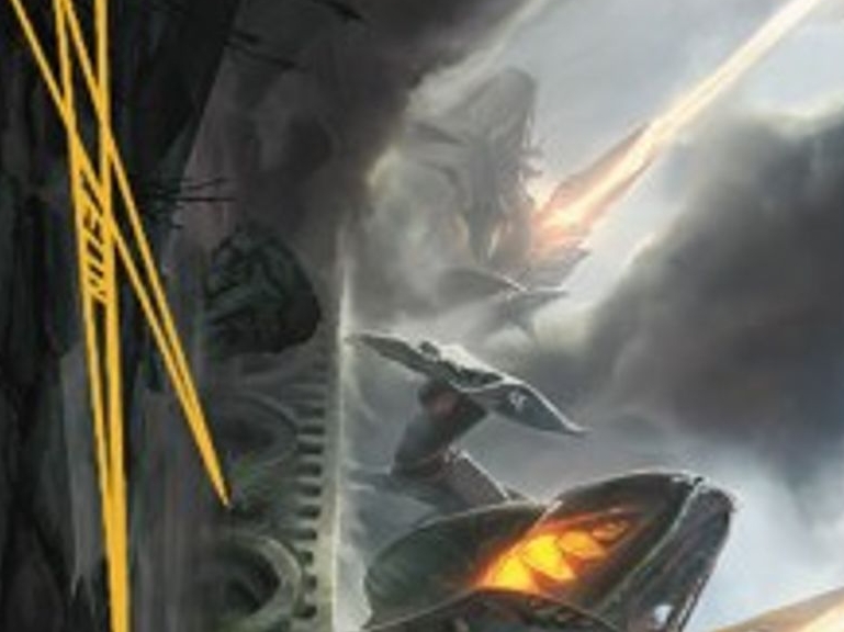 Skitterbeam Battalion Art Card (Gold-Stamped Signature)