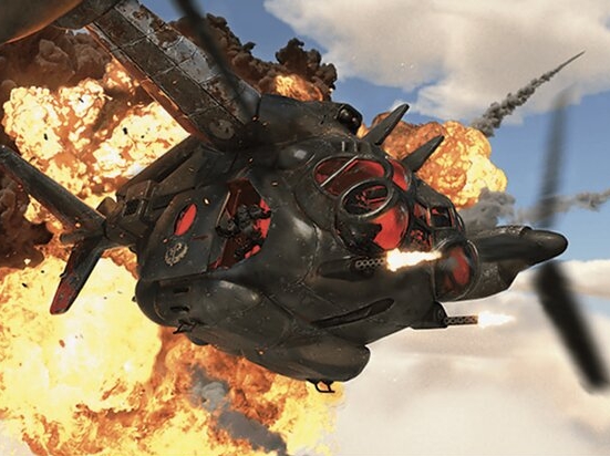 Brotherhood Vertibird (Extended Art)