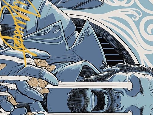 Archive Trap Art Card (Gold-Stamped Signature)