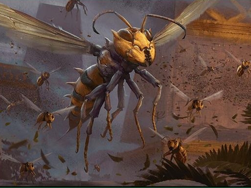 thumbnail image 2 of HORNET QUEEN – M15/Commander – Magic: The Gathering – Near Mint Condition 2 of 5