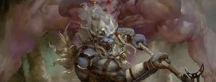 Kimahri, Valiant Guardian Art Card (Gold-Stamped Signature)