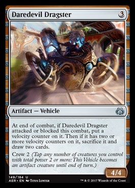 Daredevil Dragster from Aether Revolt