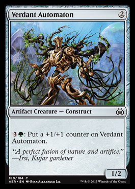 Verdant Automaton from Aether Revolt