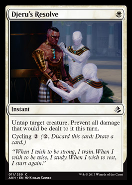 Djeru's Resolve from Amonkhet