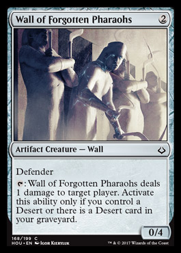 Wall of Forgotten Pharaohs from Hour of Devastation