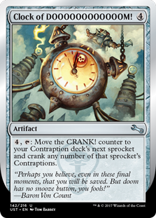 Clock of DOOOOOOOOOOOOM! from Unstable