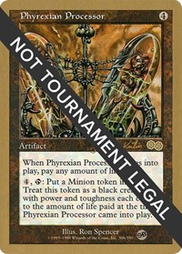 Phyrexian Processor - 2000 Janosch Kuhn (USG) (SB) from World Championship Decks