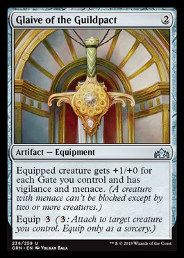 Glaive of the Guildpact from Guilds of Ravnica