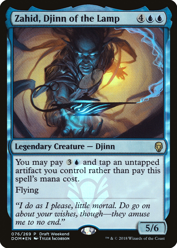 Zahid, Djinn of the Lamp (Draft Weekend) from Launch Party & Release Event Promos