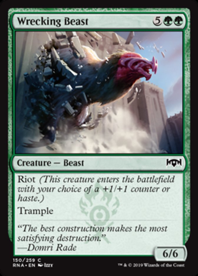 Wrecking Beast from Ravnica Allegiance