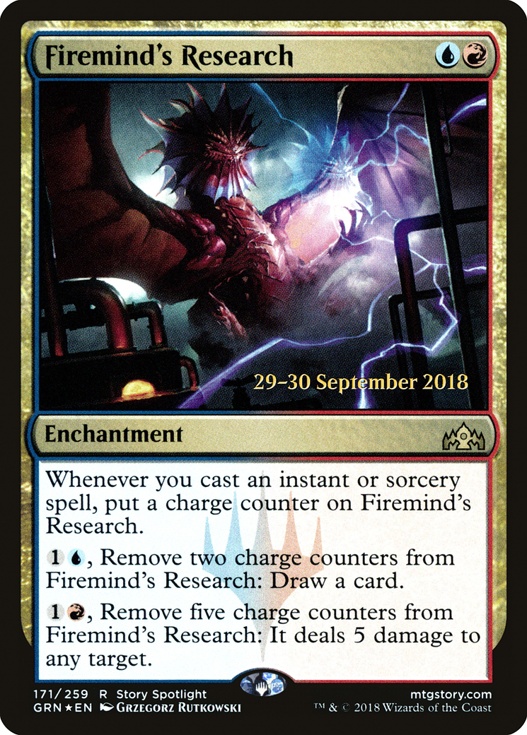 Firemind's Research from Prerelease Cards