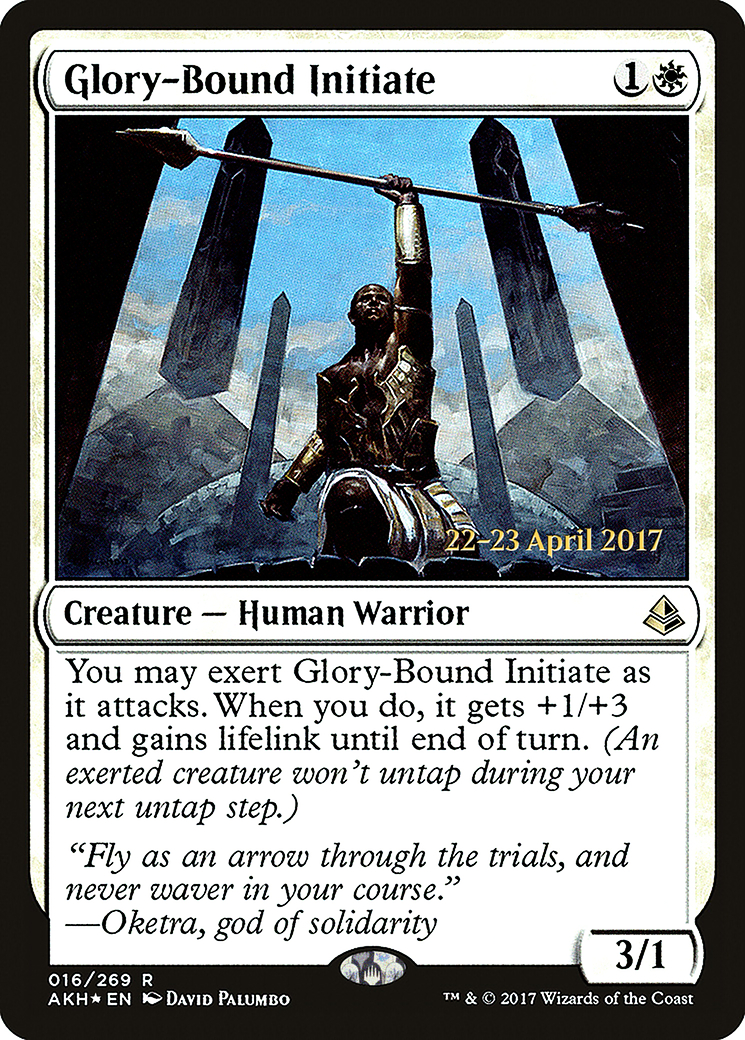 Glory-Bound Initiate from Prerelease Cards