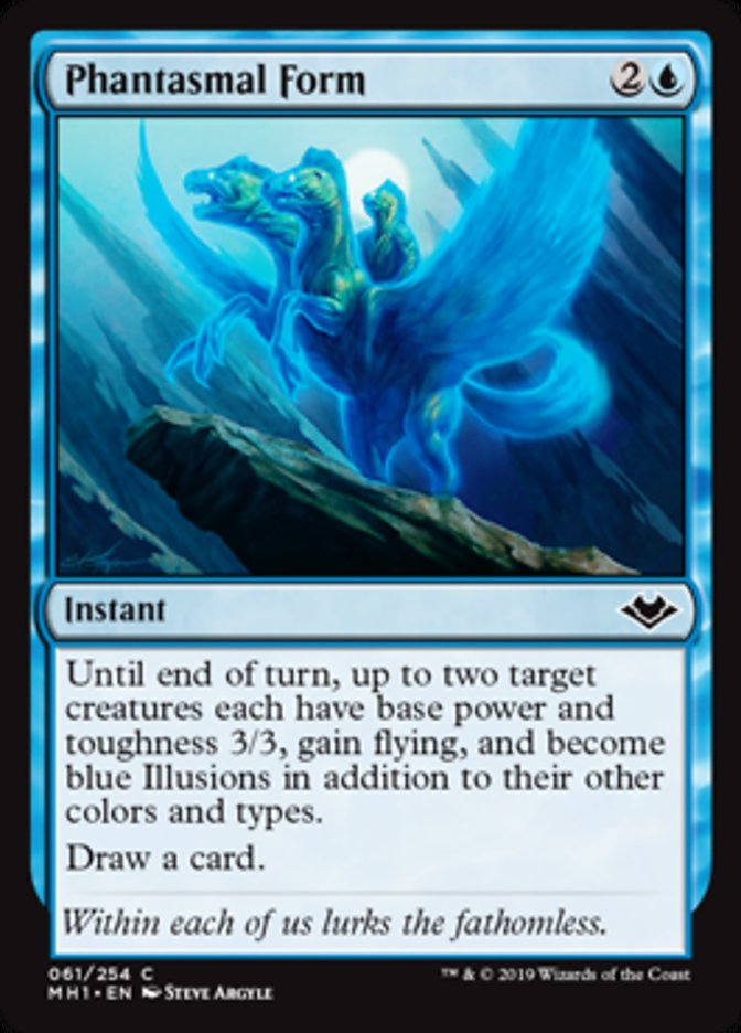 Phantasmal Form from Modern Horizons