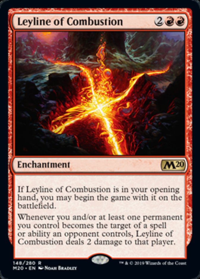 Leyline of Combustion from Core Set 2020