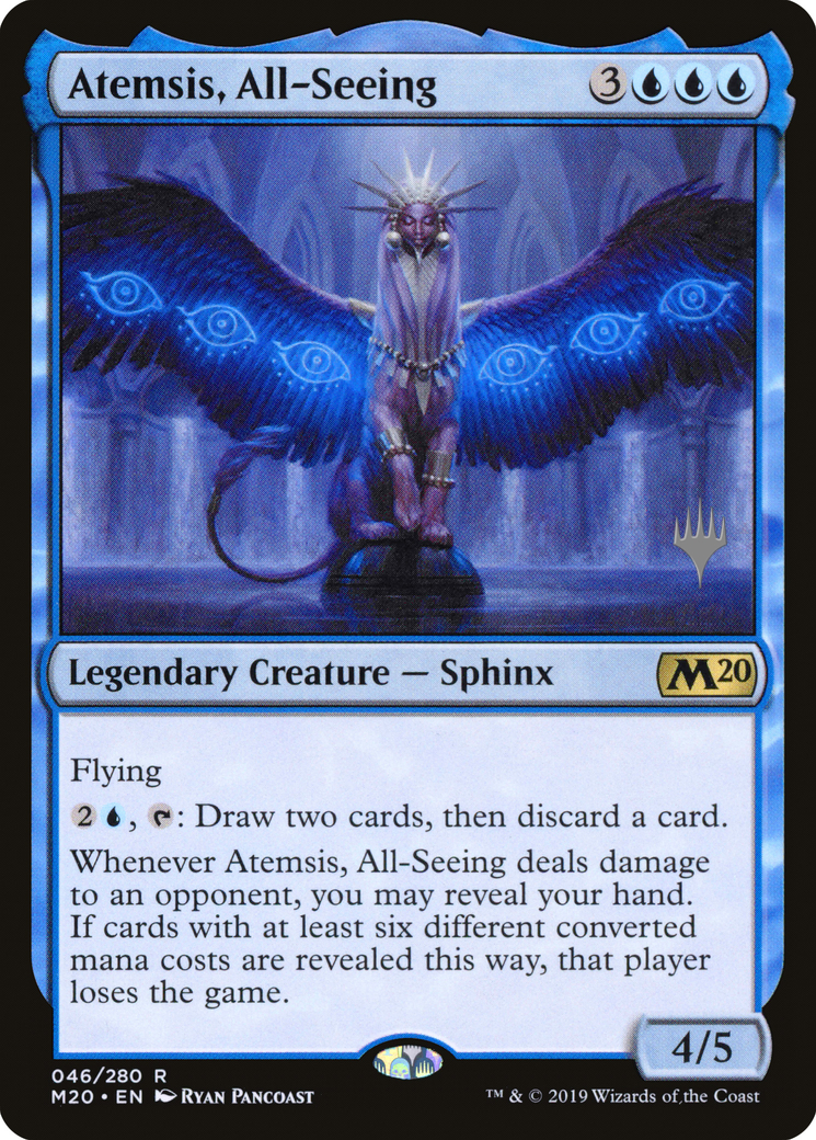 Atemsis, All-Seeing from Promo Pack: Core Set 2020