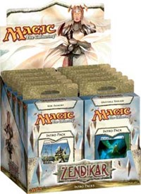 Zendikar - All 5 Intro Packs from Sealed Product