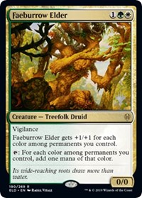 Faeburrow Elder from Promo Pack: Throne of Eldraine