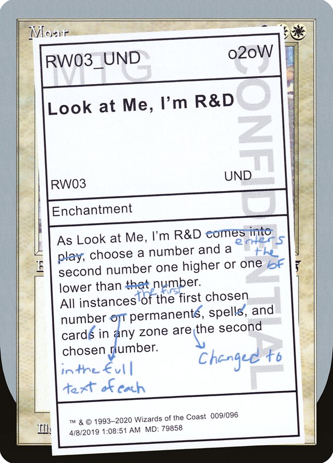 Look at Me, I'm R&D from Unsanctioned