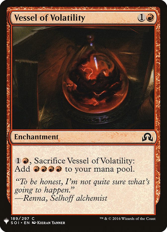 Vessel of Volatility from Mystery Booster