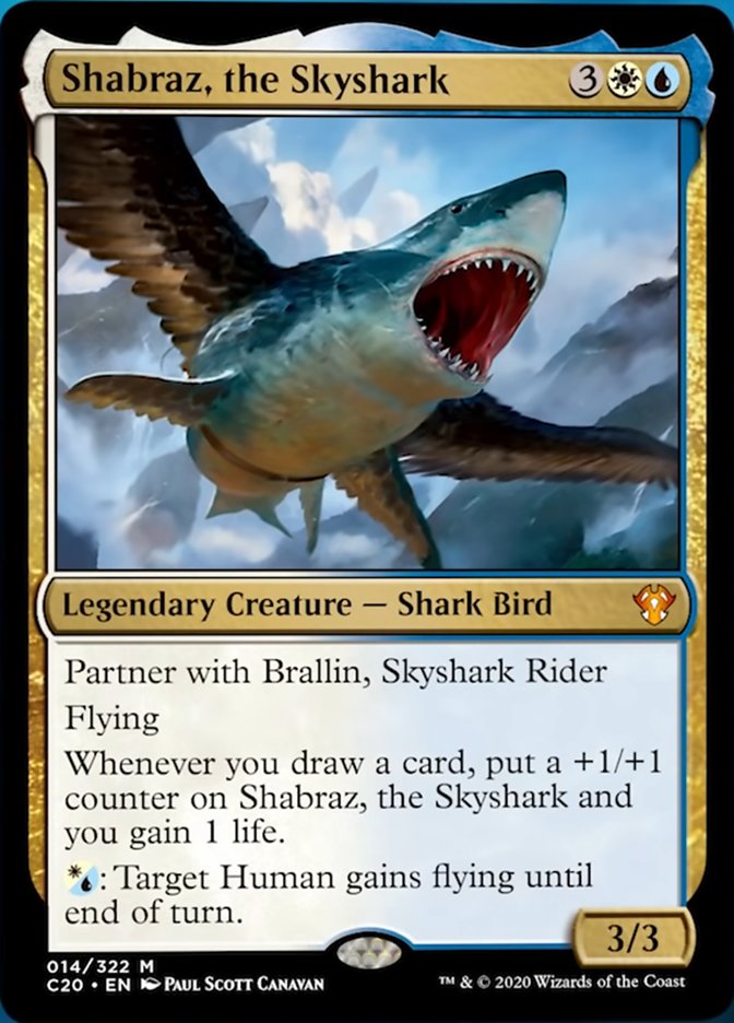 Shabraz, the Skyshark from Commander 2020