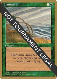 Hurricane - 1996 Preston Poulter (4ED) from World Championship Decks