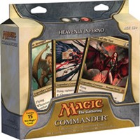 Commander - Heavenly Inferno Deck from Sealed Product