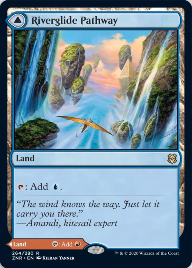 Riverglide Pathway from Zendikar Rising