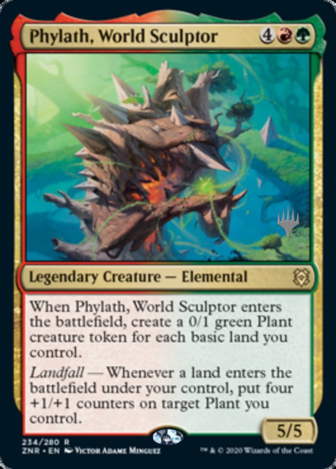 Phylath, World Sculptor from Promo Pack: Zendikar Rising