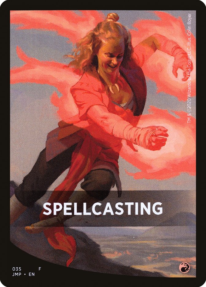 Spellcasting Theme Card from Jumpstart