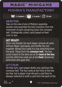 Magic Minigame: Mishra's Manufactory