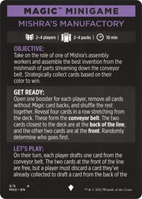 Magic Minigame: Mishra's Manufactory from Modern Horizons 2