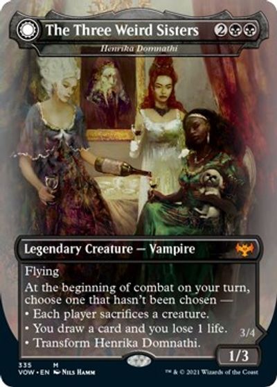 The Three Weird Sisters - Henrika Domnathi from Innistrad: Crimson Vow