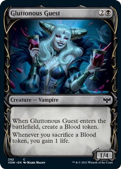 Gluttonous Guest (Showcase) from Innistrad: Crimson Vow