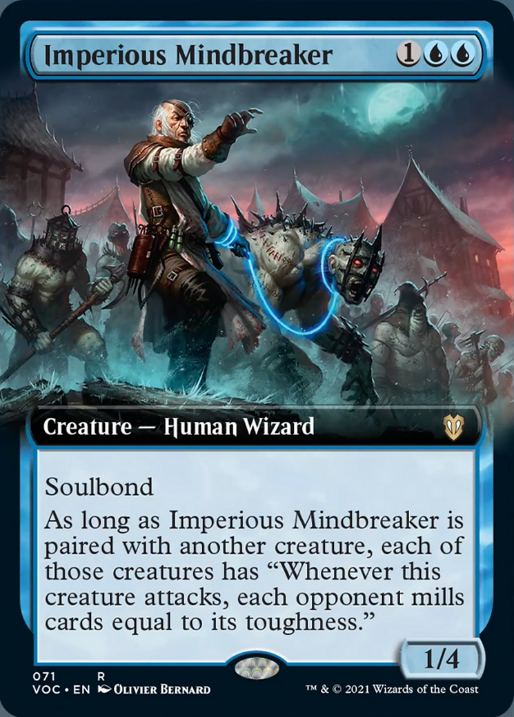 Imperious Mindbreaker (Extended Art) from Crimson Vow Commander