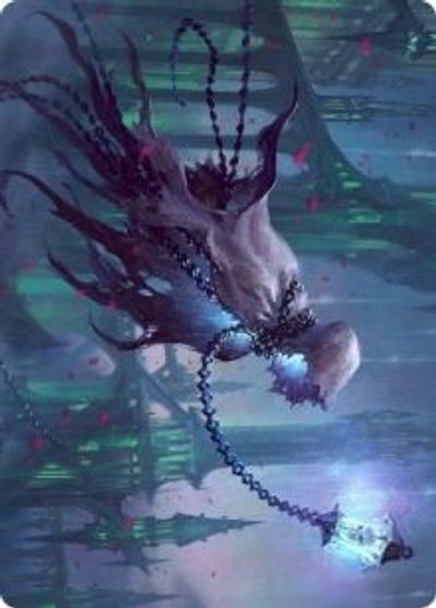 Wanderlight Spirit Art Card from Innistrad: Crimson Vow Art Series