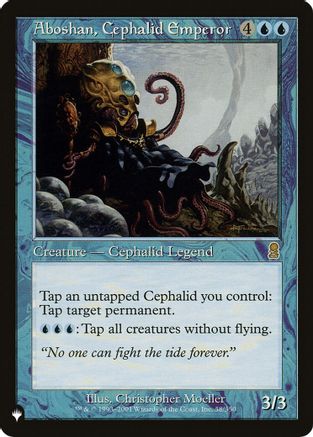 Aboshan, Cephalid Emperor from The List