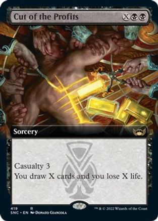 Cut of the Profits (Extended Art) from Streets of New Capenna