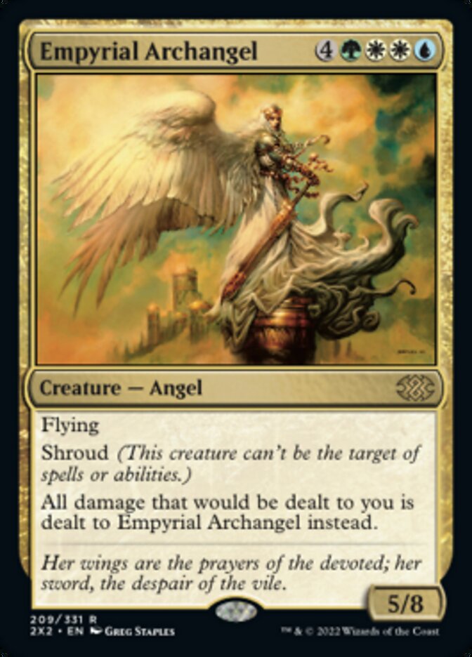 Empyrial Archangel from Double Masters 2022