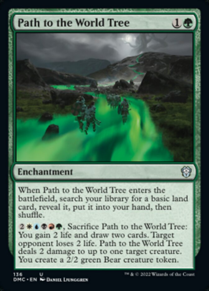 Path to the World Tree from Dominaria United Commander