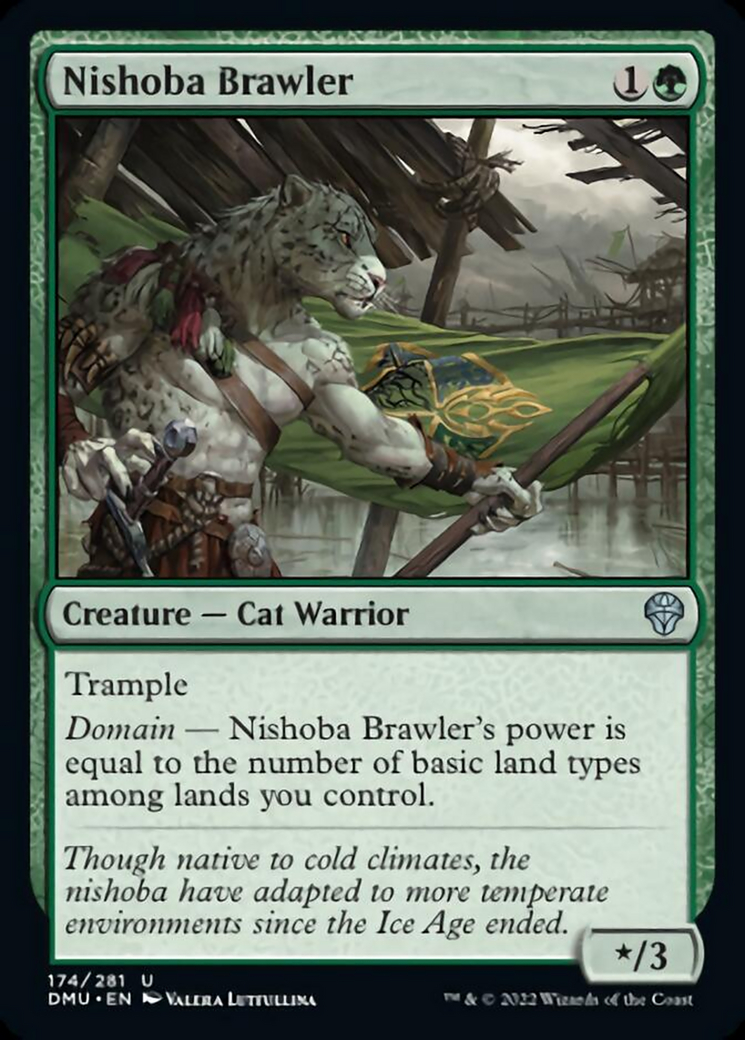 Nishoba Brawler from Dominaria United