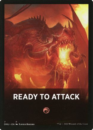 Ready to Attack Theme Card from Dominaria United