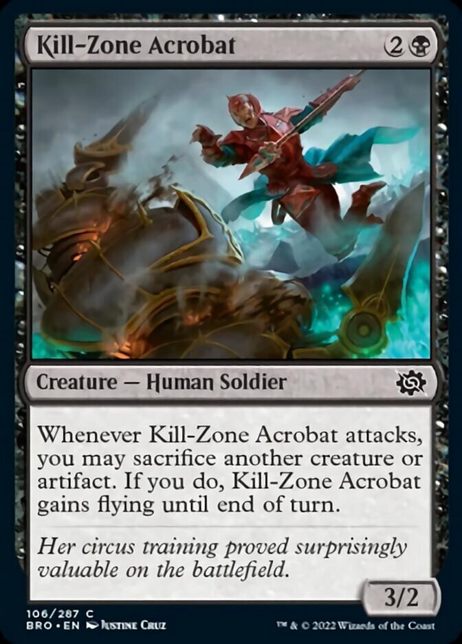 Kill-Zone Acrobat from The Brothers' War