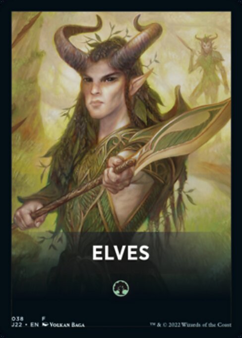 Elves Theme Card from Jumpstart 2022