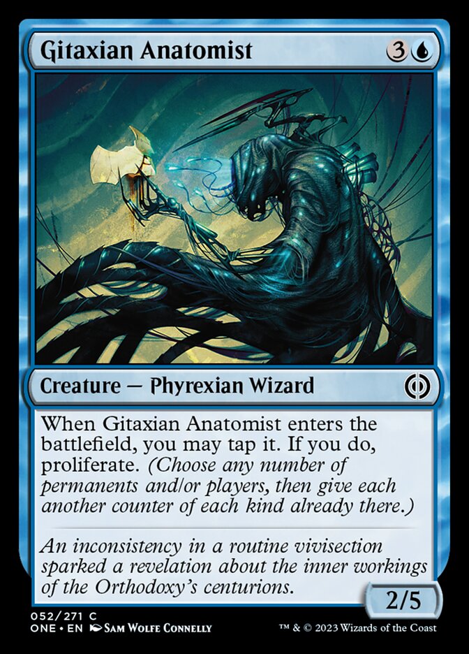 Gitaxian Anatomist from Phyrexia: All Will Be One