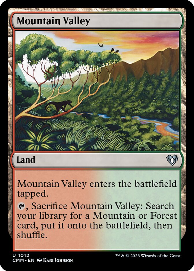 Mountain Valley from Commander Masters