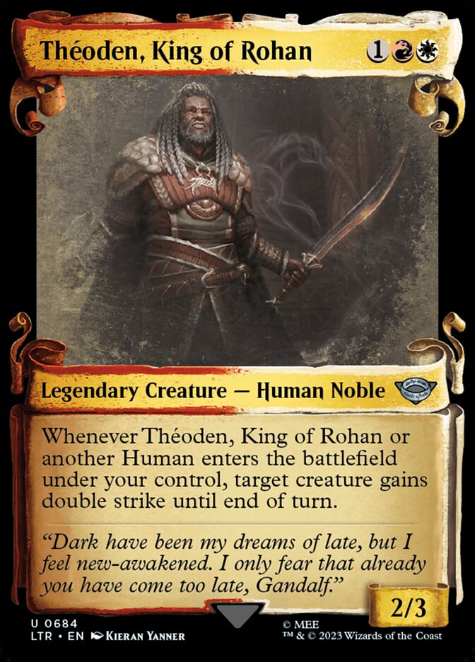 Théoden, King of Rohan (Showcase Scrolls)
