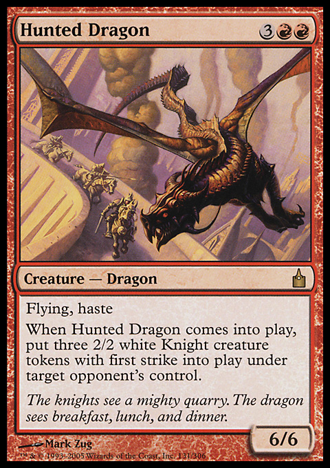 Hunted Dragon from Ravnica: City of Guilds