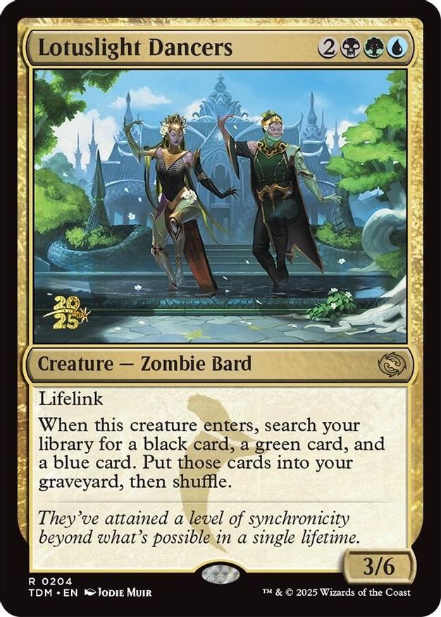 Lotuslight Dancers card from Prerelease Cards